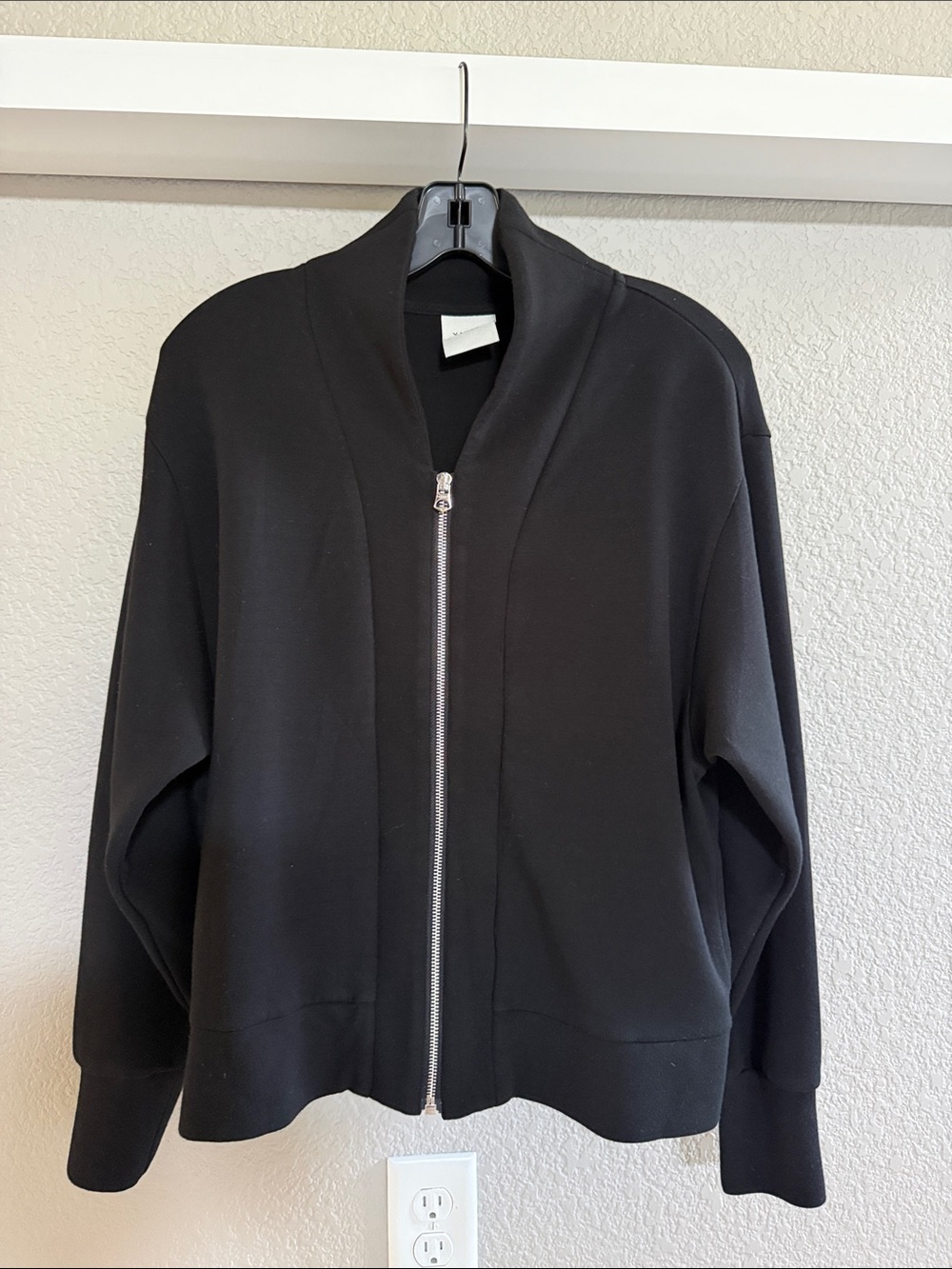 Varley Pelham Zip Jacket Black Sz S
